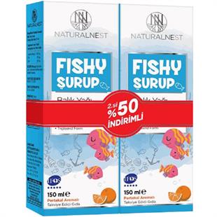 Naturalnest Fishy Balık Yağı Şurubu 150 ml - İkincisi %50 İndirimli