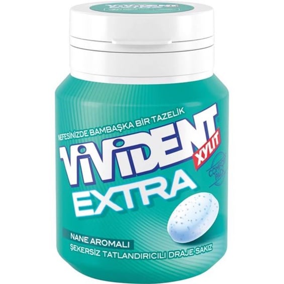 Vivident Extra Nane Aromalı Draje Sakız 66 gr