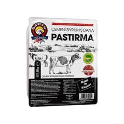 Şahin Çemeni Sıyrılmış Pastırma 80 gr