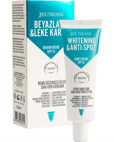 Jeunesse Beyazlatıcı Leke Karşıtı Spf 15 Yüz Bakım Kremi 50 ml