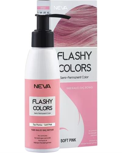 Flashy Colors Yarı Kalıcı Saç Boyası - Soft Pink / Toz Pembe 100 ml