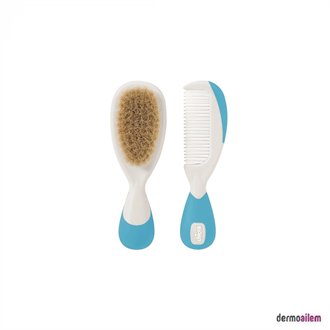 Chicco Fırça ve Tarak Seti Mavi 0 M+