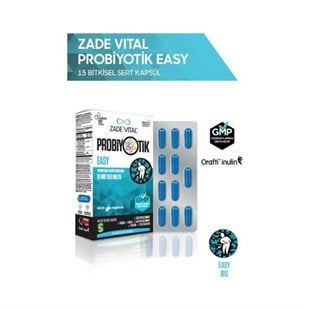 Zade Vital Probiotics Easy 15 Kapsül