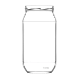 Lav Kapaksız Cam Kavanoz 1000 cc  