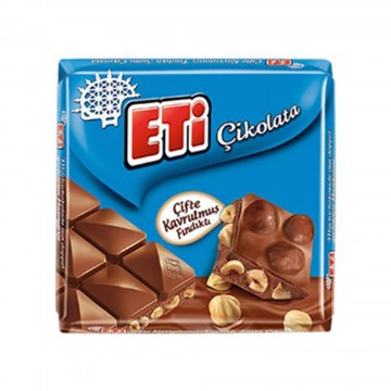 Eti Fındıklı Kare Çikolata 60 Gr