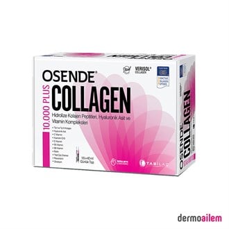 Osende Collagen 10.000 Plus Hidrolize Kolajen Peptit 15x40 Ml Tüp