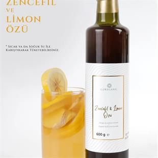 Fit & Alive Coreganic Zencefil & Limon Özü 600 gr