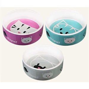 Trixie Kedi Seramik Mama Su Kabı 0.3lt 12 cm - 1 Adet