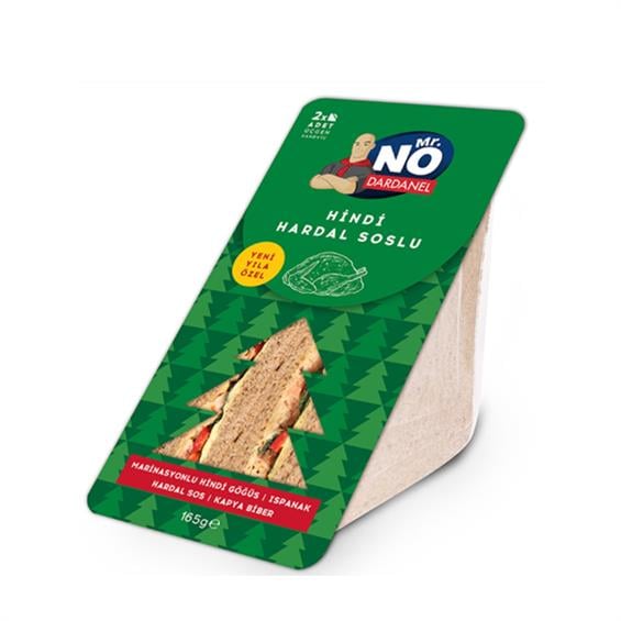 Mr. No Hindili Sandviç 165 gr