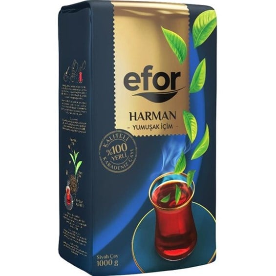 Efor Harman Siyah Çay 1000 gr