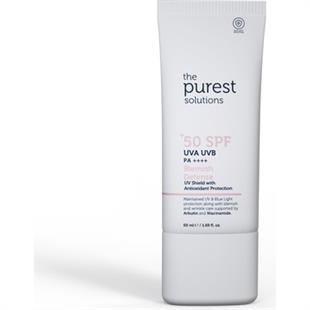 The Purest Solutions Blemish Defense Antioksidan Destekli Lekeli Ciltler İçin Güneş Kremi SPF50+ 50 ml