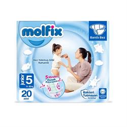 Molfix Jumbo Junior 5 Numara 11-18 kg 20 Adet