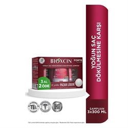 Bioxcin Forte Yoğun Saç Dökülmesine Karşı Bitkisel Şampuan 300 ml - 3 Al 2 Öde 