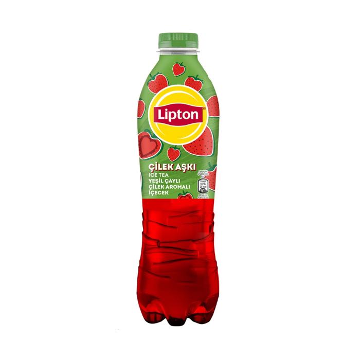 LIPTON ICE TEA ÇILEK ASKI YESIL ÇAYLI CILEKLI 1L