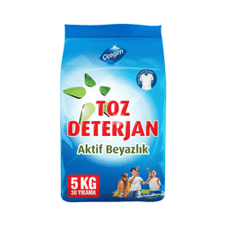 Çiçeğim Beyaz Toz Deterjan 5 Kg