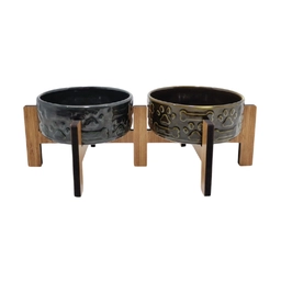 Kedi Köpek Mama Kabı 2'li