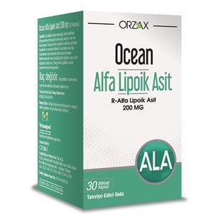Ocean Alfa Lipoik Asit 200 mg 30 Tablet