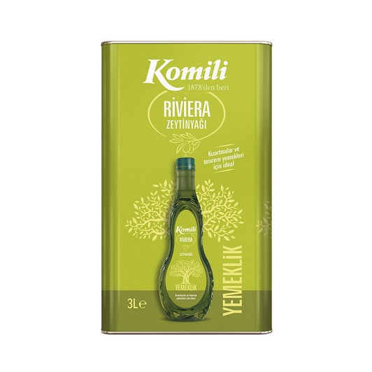 Komili Yemeklik Riviera Zeytinyağ 3 lt