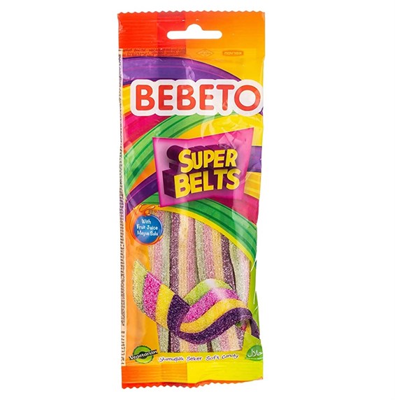 Bebeto Jelibon Super Belts 75 gr