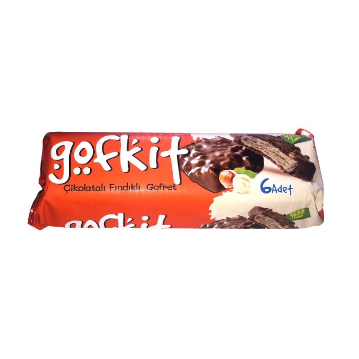 Gofkit Çikolata Fındıklı Gofret 180 gr