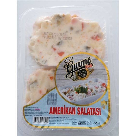 Gurmelady Amerikan Salatası 200 gr
