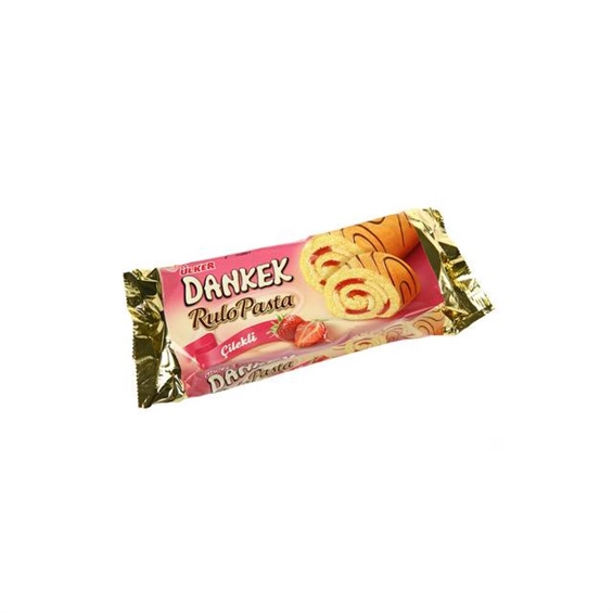 Ülker Dankek Rulo Pasta Çilekli 235 Gr