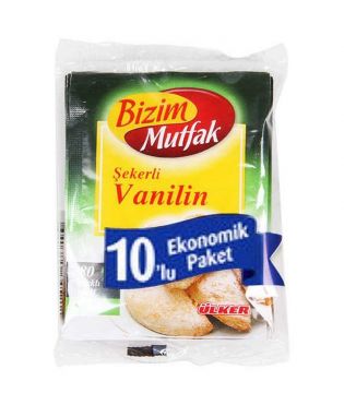 Bizim Mutfak Şekerli Vanilin 10 Adet