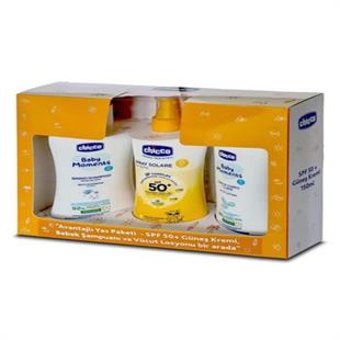 Chicco SPF50+ Güneş Kremi 150 ml - Avantajlı Yaz Paketi