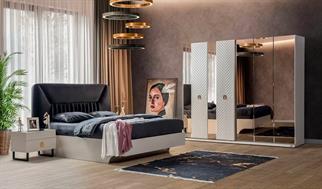 Marcabella Carina Yatak Odası Takımı ( Bazalı )