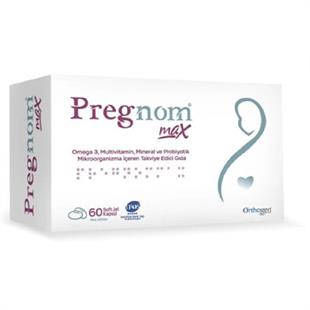 Pregnom Max 60 Soft Jel Kapsül