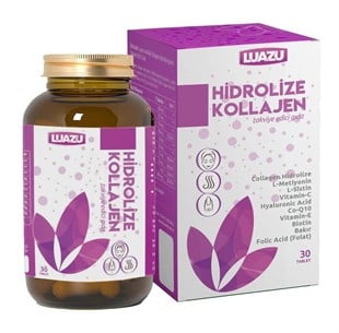 Luazu Hidrolize Kollajen İçeren Takviye Edici Gıda 30 Tablet