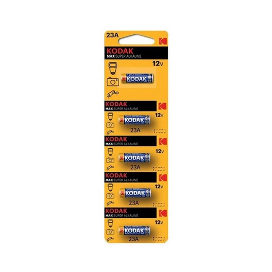 Kodak Pil Max Süper Alkalin Kumanda Pili 5 li 23A