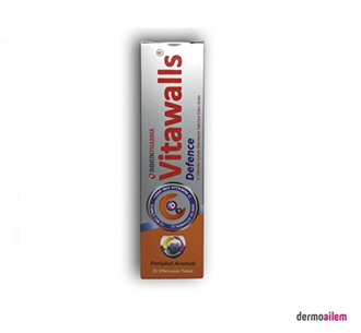 Vitawalls Defence 20 Effervesan Tb (portakal Aromalı)