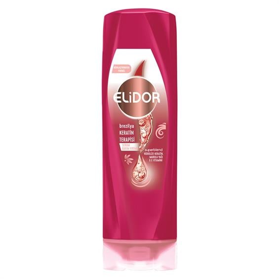 Elidor Saç Bakım Kremi Brezilya Keratin Terapisi Hidrolize Keratin Marula Yağı E Vitamini 350 ml