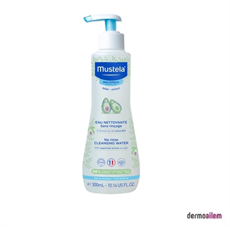 Mustela No Rinse Cleansing Water Durulama Gerektirmeyen Temizleme Suyu 300 ml