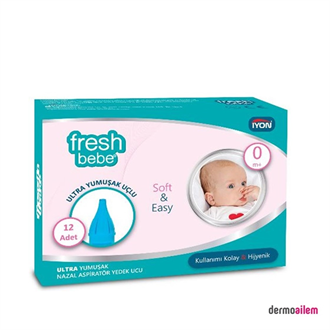 Santasya Fresh Bebe Nazal Burun Aspiratörü Yedek Uç 12'li
