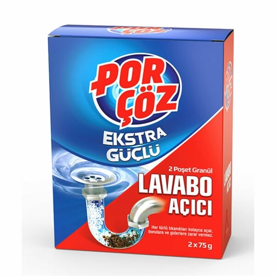 Porçöz Granül Lavabo Açıcı 100 gr
