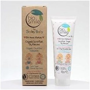 Bio Smile Organik Diş Macunu 0-3 Yaş Bebekler İçin 50 ml