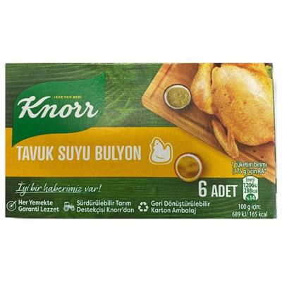 KNORR BULYON TABLET 10gr*6LI TAVUK