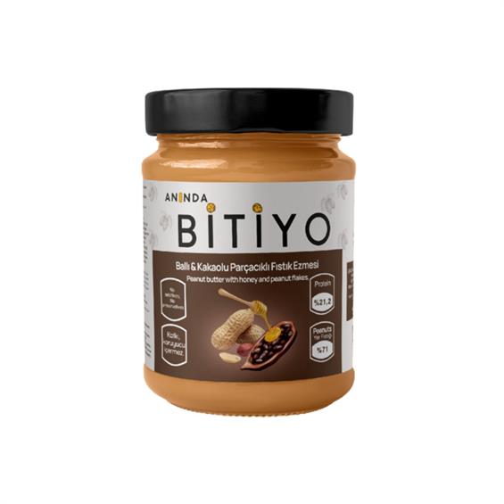 Anında Bitiyo Bal&Kak. Fıstık Ezmesi 325 gr