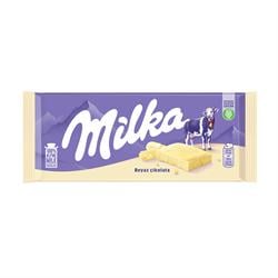 Milka Çikolata Beyaz Tablet 80 Gr.