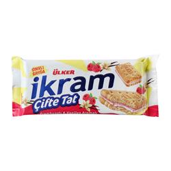 Ülker İkram Çifte Tat Frambuaz Vanilya 87 gr