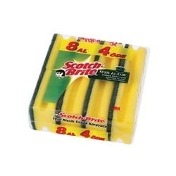 Scotch Brite Yeşil Klasik Sünger 8'li