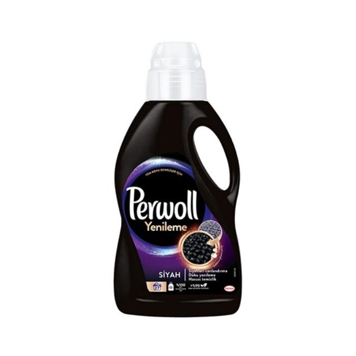 Perwoll Hassas Bakım Sıvı Çamaşır Deterjanı 1.485  lt (27 Yıkama) Siyah
