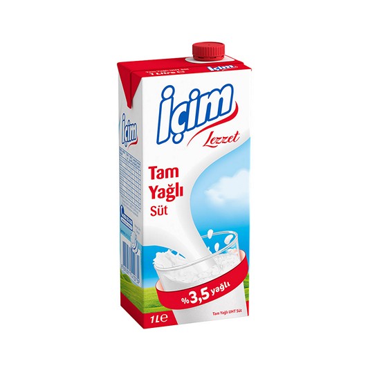 İçim Süt %3,5 Yağlı 1 lt