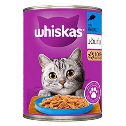 Whiskas Gravy Soslu Ton Balıklı Yetişkin Kedi Konservesi 400 gr