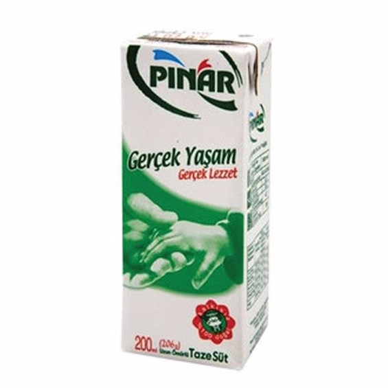 Pınar Süt 200 ML Tam Yağlı