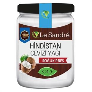 Le Sandre Organics Soğuk Sıkım Hindistan Cevizi Yağı 250 ml