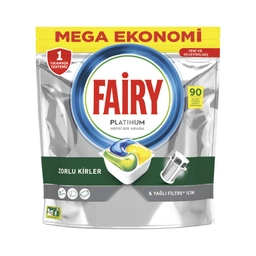 Fairy Platinum Bulaşık Makinesi Kapsülü 90'lı
