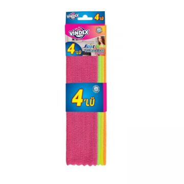 Vindex Mikrofiber Bez 4 lü